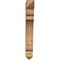 Ekena Millwork Olympic Arts & Crafts Smooth Bracket, Western Red Cedar, 3 1/2"W x 20"D x 28"H BKT04X20X28OLY03SWR - alternate 3